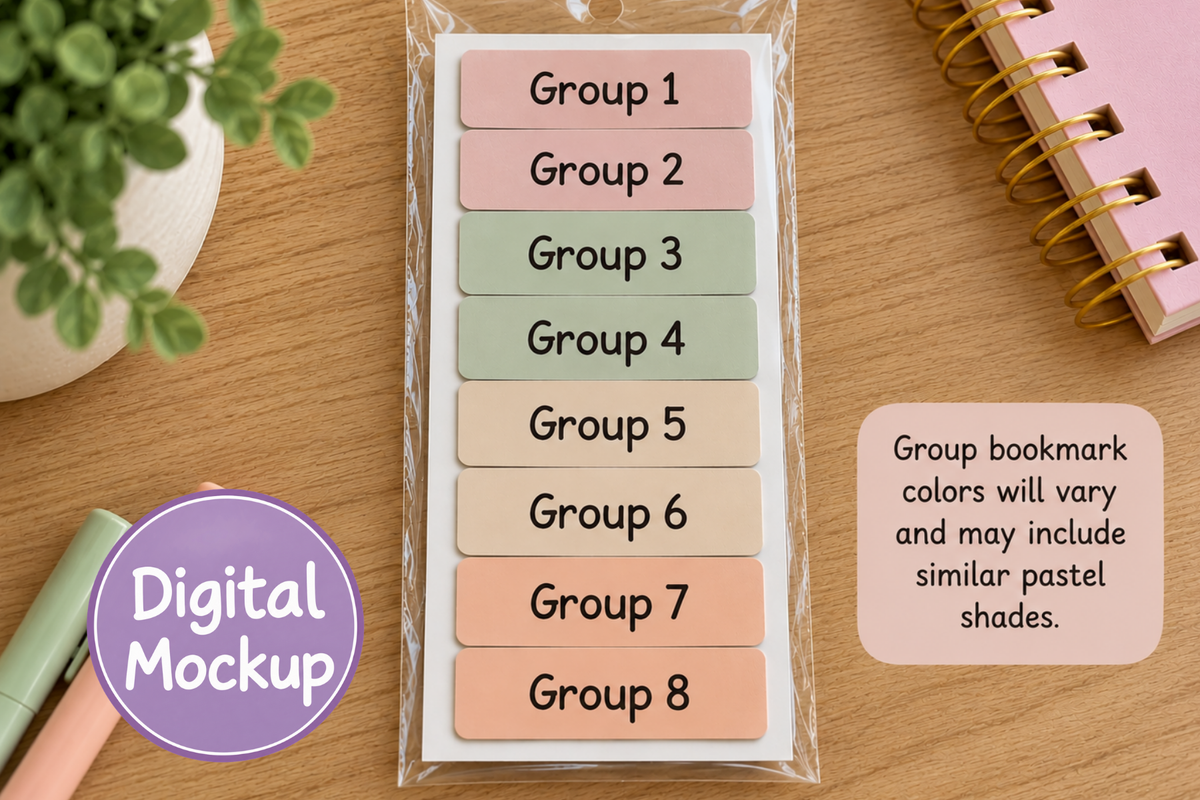 Small Group Bookmarks | Set of 8 | PREORDER