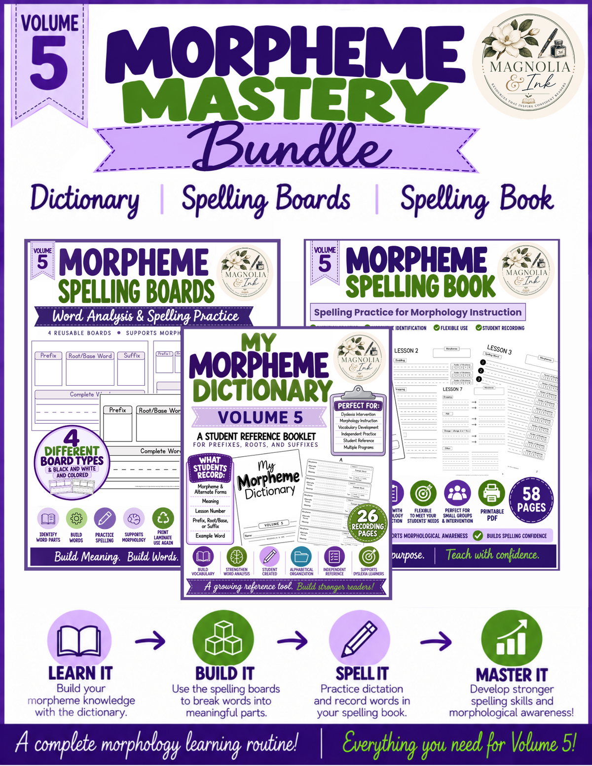 Morpheme Mastery Bundle | V5