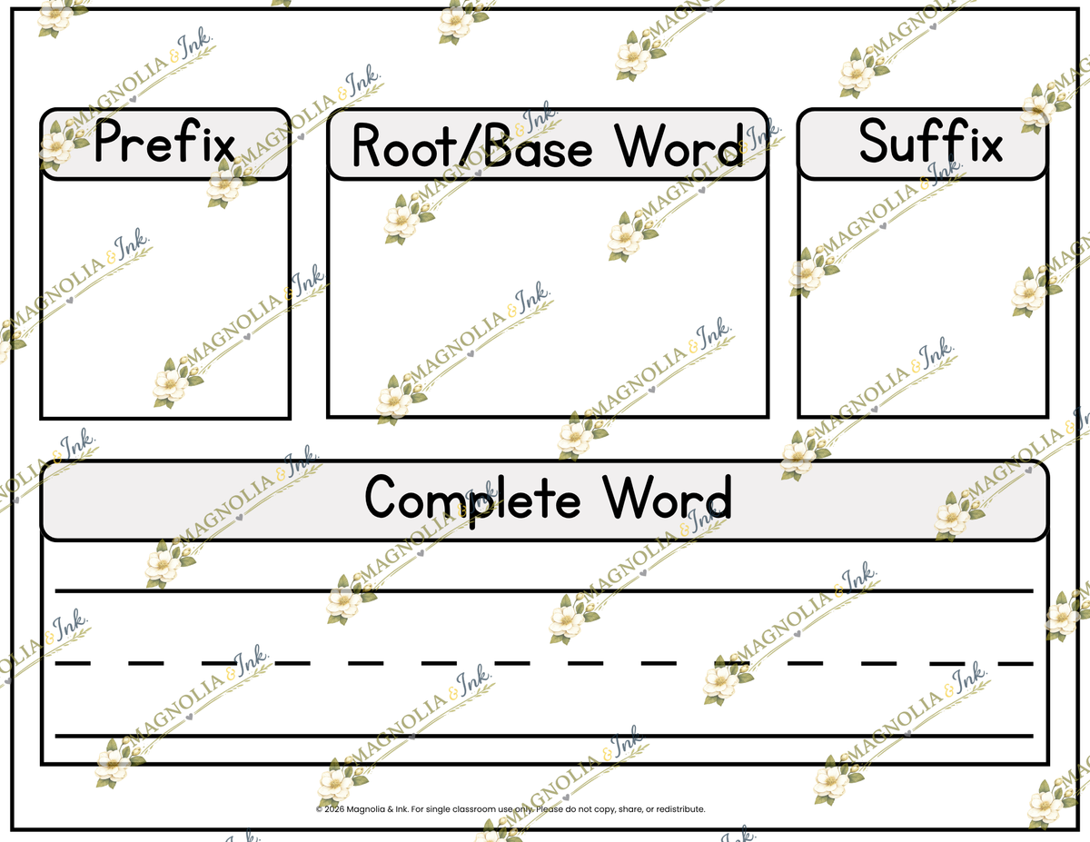 Morpheme Mastery Bundle | V5